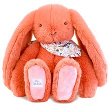 Peluche Lapin Fleurette terracotta 35 cm DC4303 Doudou et Compagnie 1