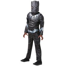 Déguisement Black Panther avec muscles 7-8 ans RU-R640909-T78 Rubies 1