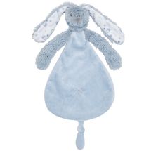 Doudou Lapin Richie Liberty bleu 25 cm HH134572 Happy Horse 1