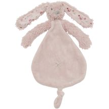 Doudou Lapin Richie Liberty rose 25 cm HH134582 Happy Horse 1