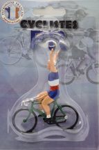Figurine cycliste D Vainqueur Maillot du champion de France FR-DV6 Fonderie Roger 1