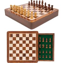 Echiquier à tiroir 30 cm Roi 57 mm WJ-ESBM12S Wilson Jeux 1