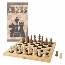 Jeu d'échecs en bois EG570134 Egmont Toys 1