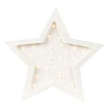 Lampe Veilleuse Étoile blanche LL019-001 Little Lights 1