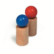 Lot de 2 figurines en bois FA-2015 Fagus 1