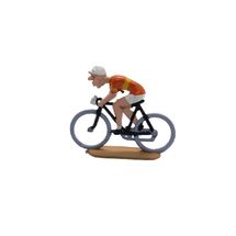 Figurine cycliste PLN Maillot orange FR-PLN5 Fonderie Roger 1