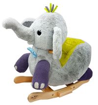 Eléphant à bascule gris GT67037 Gerardo’s Toys 1