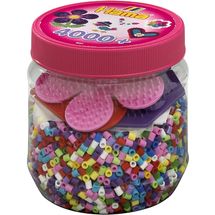 Pot rose 4000 perles plastique Midi HAMA-2051 Hama 1