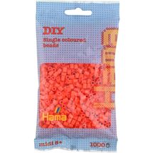Sachet 1000 perles plastique Midi Orange HAMA-207-04 Hama 1