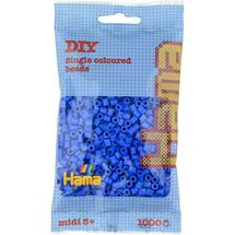 Sachet 1000 perles plastique Midi Bleu HAMA-207-09 Hama 1