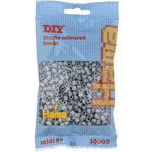 Sachet 1000 perles plastique Midi gris HAMA-207-17 Hama 1