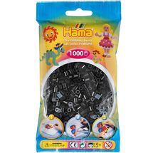 Sachet 1000 perles plastique Midi noir HAMA-207-18 Hama 1