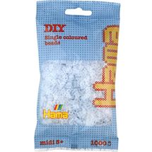 Sachet 1000 perles plastique Midi transparent HAMA-207-19 Hama 1