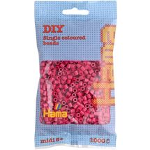 Sachet 1000 perles plastique Midi Rouge vin HAMA-207-29 Hama 1