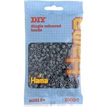 Sachet 1000 perles plastique Midi gris foncé HAMA-207-71 Hama 1