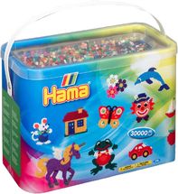 Baril 30000 perles plastique Midi 22 couleurs HAMA-208-67 Hama 1