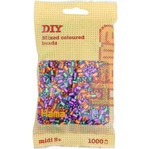 Sachet 1000 perles plastique Midi mix bicolores 2 HAMA-207-92 Hama 1