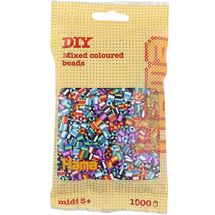Sachet 1000 perles plastique Midi mix bicolores HAMA-207-90 Hama 1