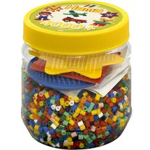 Pot jaune 4000 perles plastique Midi HAMA-2052 Hama 1
