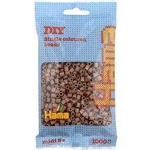 Sachet 1000 perles plastique Midi Marron glacé HAMA-207-76 Hama 1