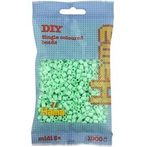 Sachet 1000 perles plastique Midi Menthe pastel HAMA-207-98 Hama 1