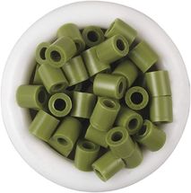 Sachet 1000 perles plastique Midi Vert olive 207-84 Hama 1