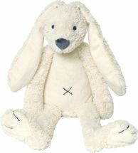 Peluche Lapin Richie beige crème 28 cm HH17344 Happy Horse 1