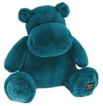 Peluche Hippo Hip Chic bleu 40 cm HO3108 Histoire d'Ours 1