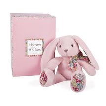 Peluche Lapin Rose tendre 25 cm HO3121 Histoire d'Ours 1