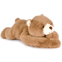 Peluche ours marron lesté 40 cm HO3363 Histoire d'Ours 1