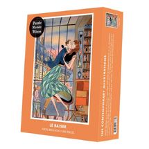 Le baiser de Bruchon IC002-500 Puzzle Michèle Wilson 1