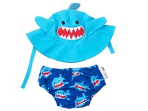 Maillot et Chapeau Requin (3-6M) ZOO-122-010-013 Zoocchini 1