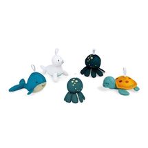 5 éponges de bain Animaux marins J04728B Janod 1