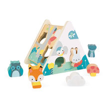 Jouet Cube De Tri De Formes Boite a Forme Bois Jeu Cubes Jouet éducatif  Blocs de Bois pour Enfants 13 Trous 14 * 14 * 12cm - Cdiscount Jeux - Jouets