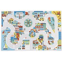 Tapis de jeu avec circuit Ville J05910 Janod 1