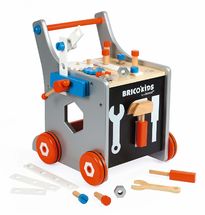 Victse Boite Outils, Jouet de Construction en Bois pour Enfant de 3