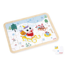 Puzzle en bois A la montagne 24 pièces J07127 Janod 1