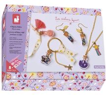 Coffret 4 bijoux fioles de fées à créer J07994 Janod 1