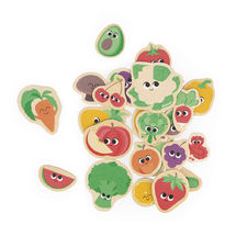 Magnets Fruits et Légumes 24 pièces J09648 Janod 1