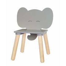 Chaise Éléphant en bois JAB-H13229 JaBaDaBaDo 1