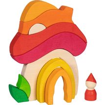 Jeu de construction Maison champignon GK58359 Goki 1