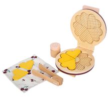 Gaufrier en bois Tasty rouge LE12850 Small Foot company 1