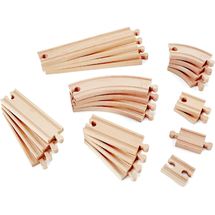 Coffret d'extension de 24 rails HA-E3707 Hape Toys 1