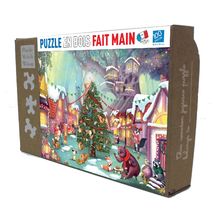 Veille de Noël de Julie Machado K1238-100 Puzzle Michèle Wilson 1