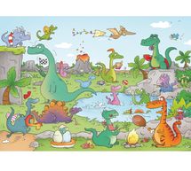 Les dinosaures de Laure Cacouault K144-24 Puzzle Michèle Wilson 1