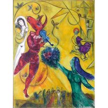 La danse de Marc Chagall K64-12 Puzzle Michèle Wilson 1