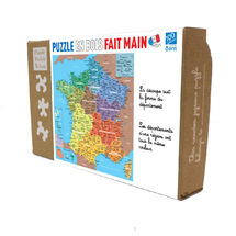 Carte de France des départements K80-100 Puzzle Michèle Wilson 1