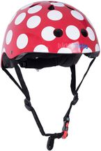 Casque enfant Red Dotty Medium KMH009M Kiddimoto 1