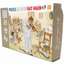 La leçon de musique de Vincent K1384-24 Puzzle Michèle Wilson 1