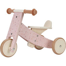 Tricycle en bois rose LD7123 Little Dutch 1